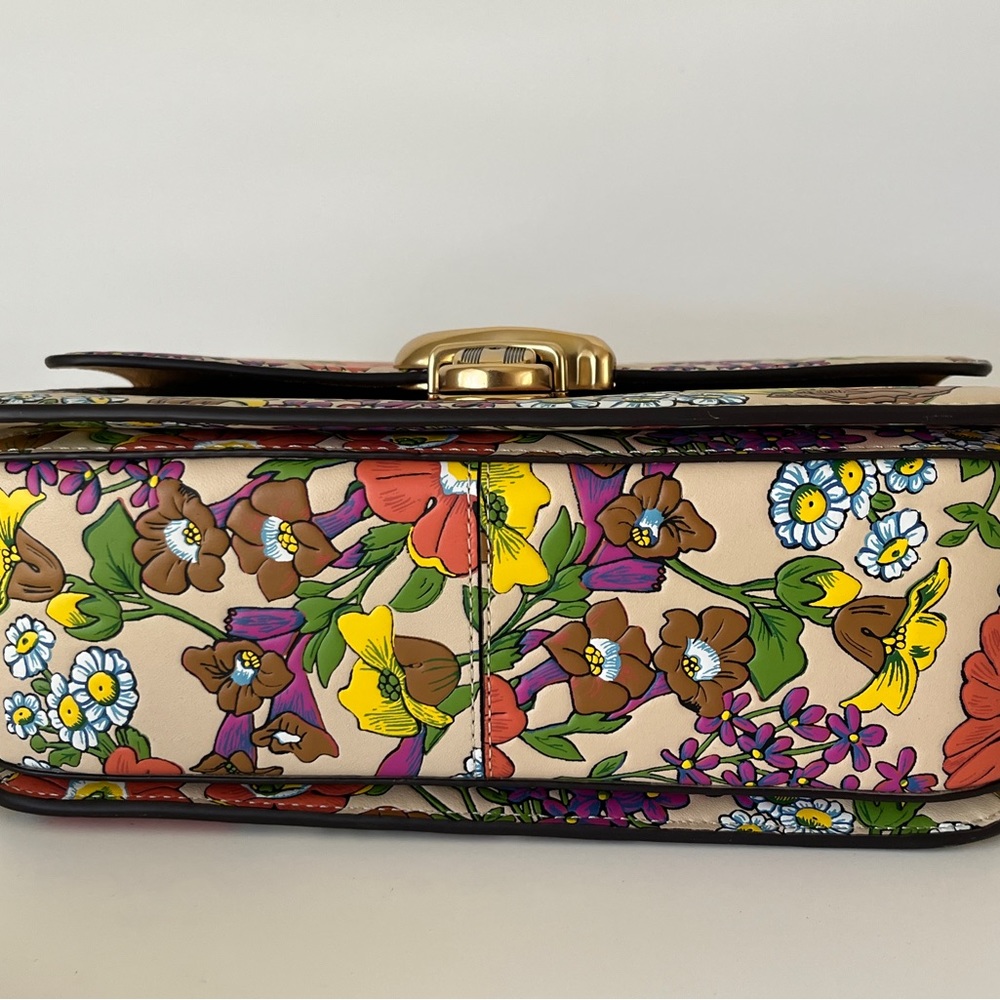 Coach Studio Crossbody Bag With Floral Blossom Print CJ358 - Picture 4 of 14
